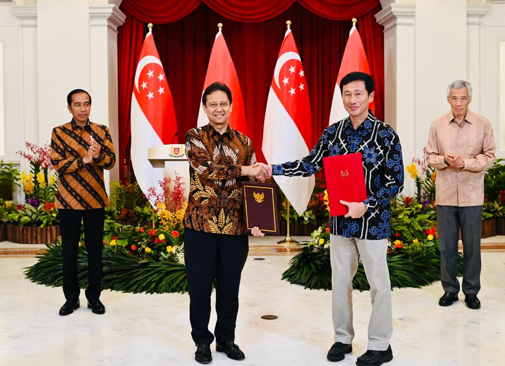 kerja sama bilateral singapura indonesia