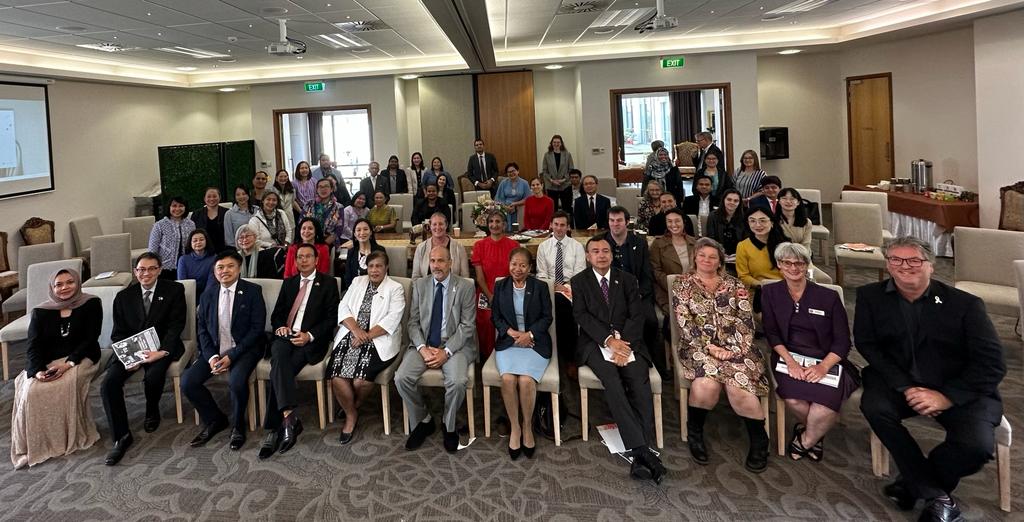 Di Hari Perempuan Internasional, ASEAN Committee in Wellington Sebar Pesan Anti Kekerasan Domestik