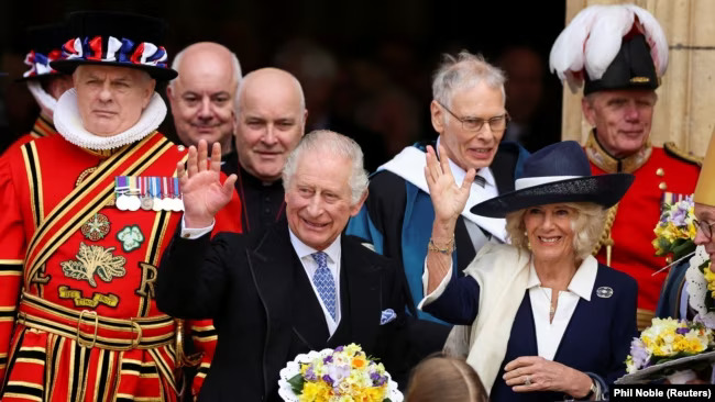 Aparat Keamanan Inggris Jaga Ketat Proses Penobatan Raja Charles III
