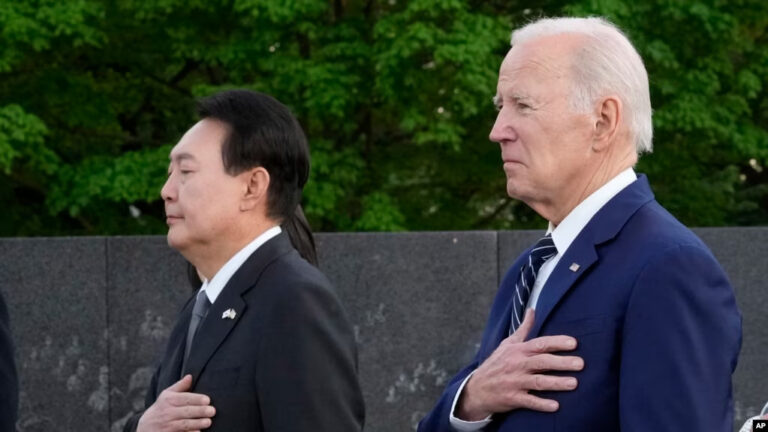AS Korea Selatan Lakukan Pertemuan Kenegaraan, Peringati 70 Tahun Hubungan Bilateral