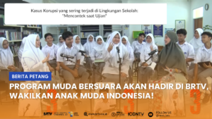 Segera Hadir di BRTV! Program "Muda Bersuara : Suara Anak Muda Untuk Masa Depan Bangsa"