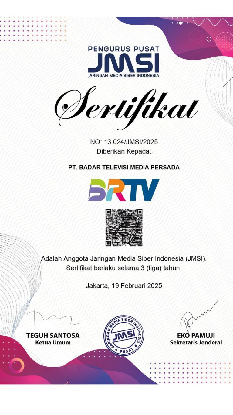 JMSI BRTV CERTIFIKAT