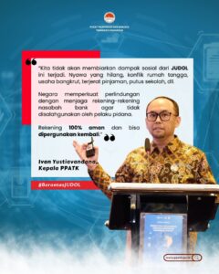 Pemblokiran Rekening 'Nganggur' Viral, PPATK: Kami Putus Mata Rantai Kejahatan Keuangan