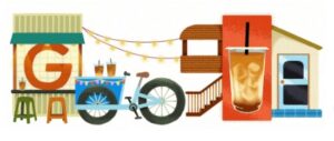 Google Tampilkan Doodle Kopi Gula Aren, Minuman Khas Indonesia