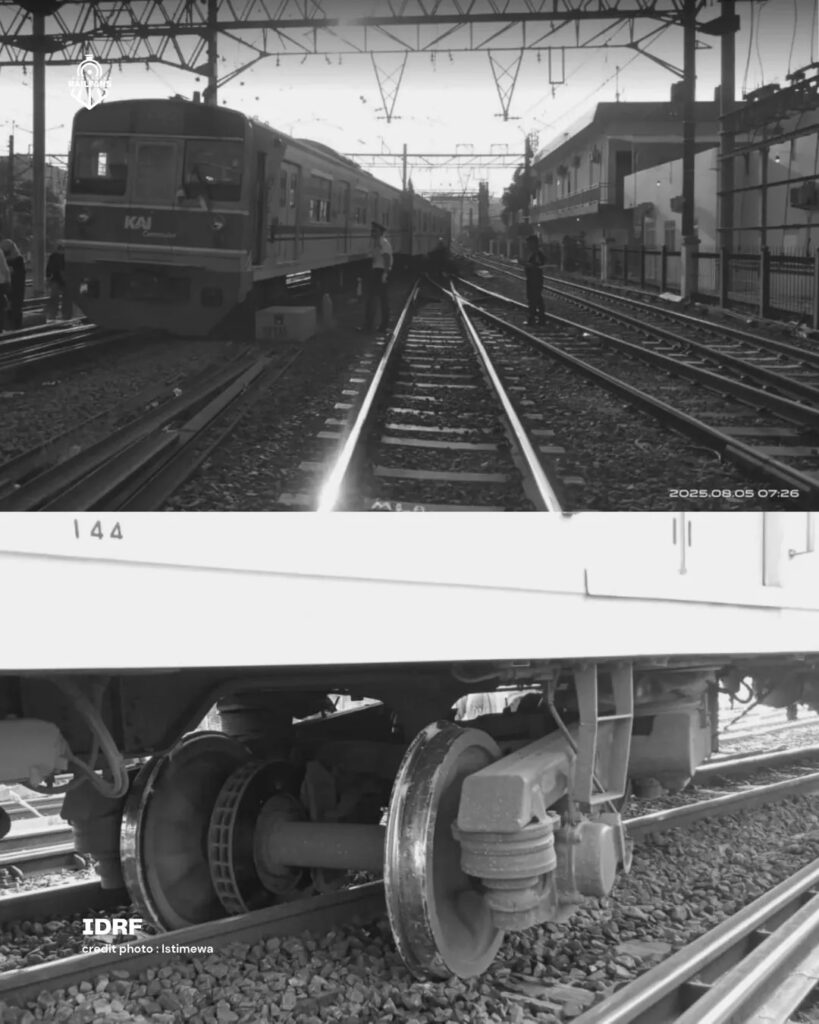 KRL Anjlok di Stasiun Jakarta Kota BRTV