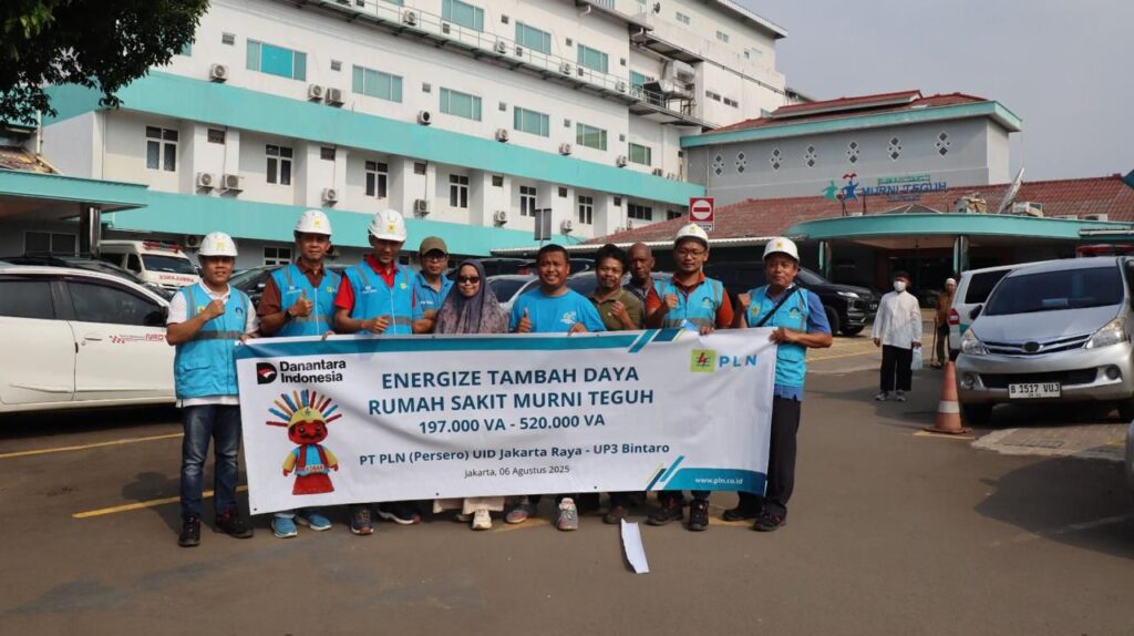 PLN Tambah Daya RS Murni Teguh BRTV