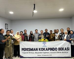Kokapindo Bekasi Resmi Diluncurkan, Perkuat Sinergi Koperasi, UMKM, dan Industri