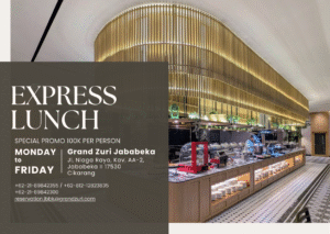 Grand Zuri Jababeka Hadirkan Express Lunch di Cerenti Restaurant