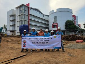 Komitmen untuk Pendidikan, PLN Nyalakan Listrik Pembangunan Sekolah Cinta Mulia-Chong Mian Tahap 2