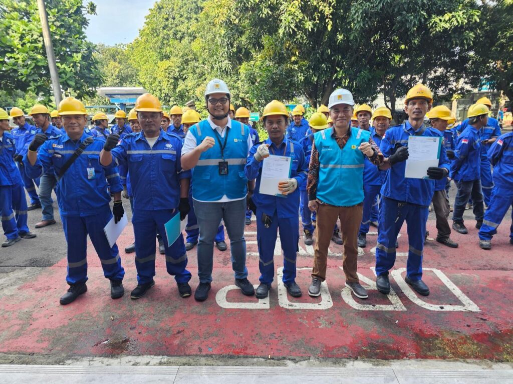 Foto bersama SRM Niaga PLN UID Jakarta Raya BRTV
