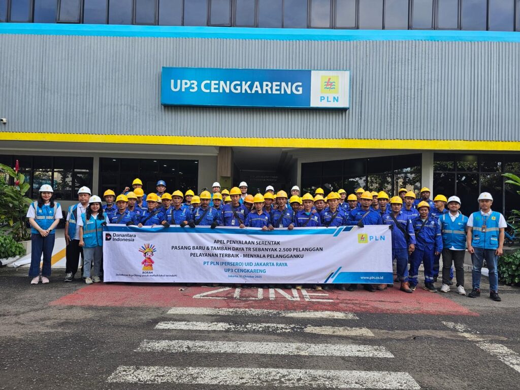 PLN UP3 Cengkareng menggelar Apel BORAH BRTV