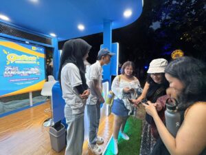 pengunjung antusias mengikuti booth pln gelaran joyland seasons 2025