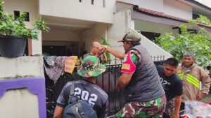 Kodim 0507/Bekasi Kerahkan 100 Personel Tangani Banjir di Sejumlah Wilayah