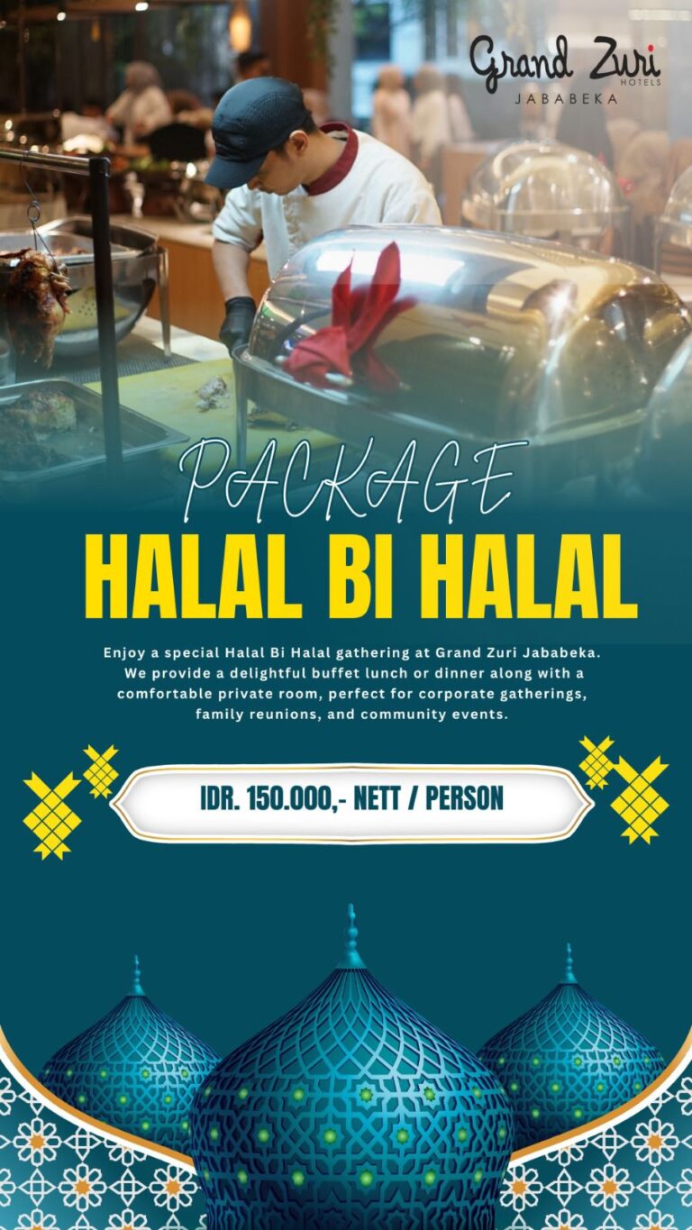 Grand Zuri Jababeka Hadirkan Paket Halal Bi Halal Mulai dari Rp150.000 Nett per Orang