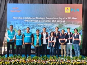 Indonesia Siap Masuk Era AI Global, PLN Cikarang & Digital Edge Topping Off Data Center Terbesar di Indonesia
