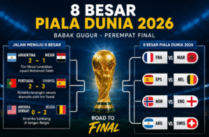 Argentina Susul Delapan Besar Piala Dunia 2026, Messi Singkirkan Tim Mohamed Salah
