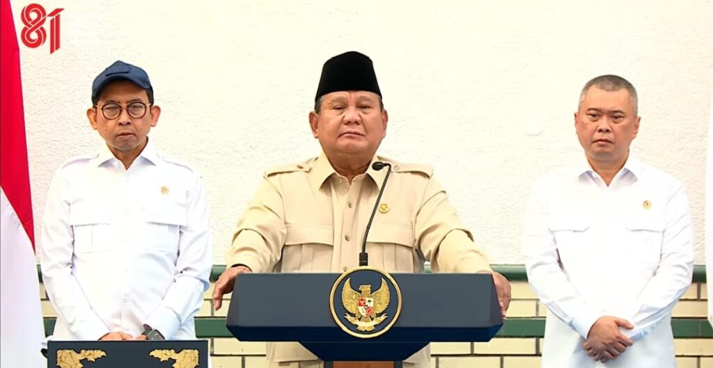 Presiden Prabowo Resmikan Renovasi Cagar Budaya Stasiun Semarang Tawang