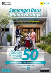 PLN UP3 Cikarang Ajak Masyarakat Manfaatkan Promo Tambah Daya Diskon 50 Persen Melalui PLN Mobile