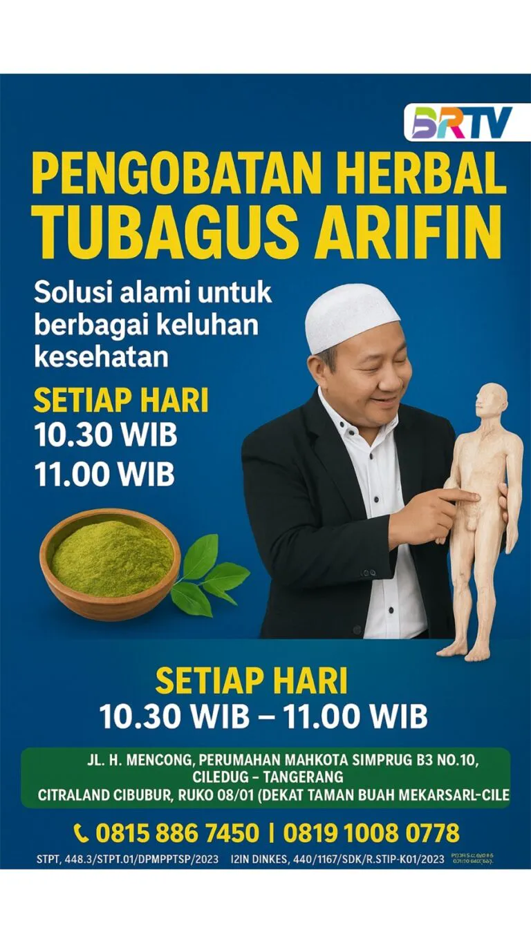 PENGOBATAN HERBAL TUBAGUS ARIFIN