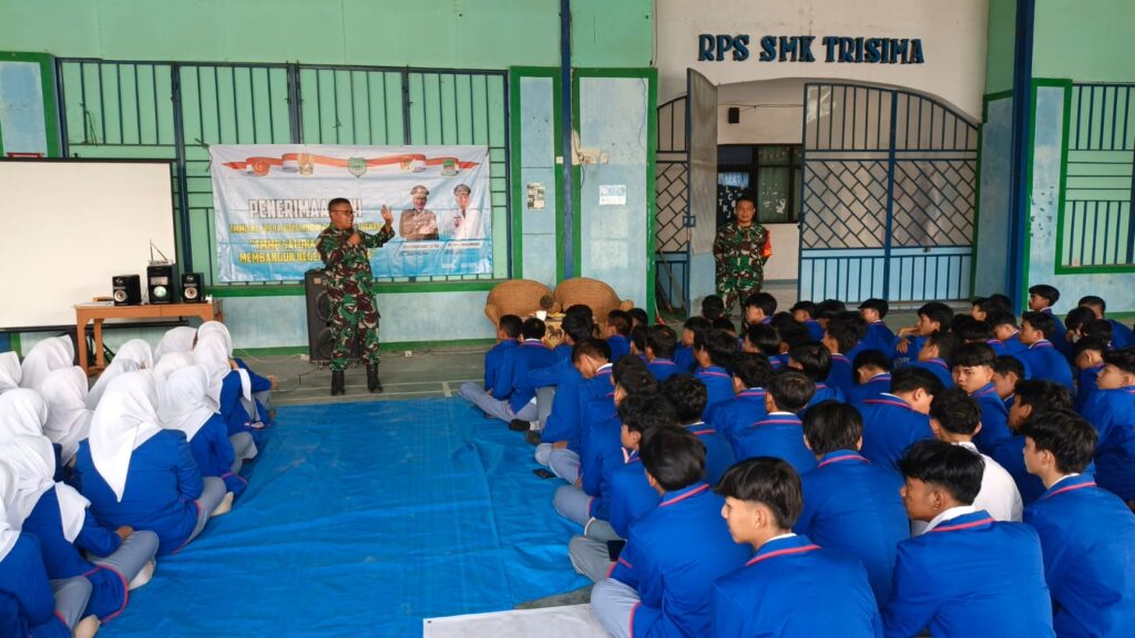 Penyuluhan Penerimaan Prajurit TNI Warnai Kegiatan TMMD ke-129 di Kabupaten Bekasi