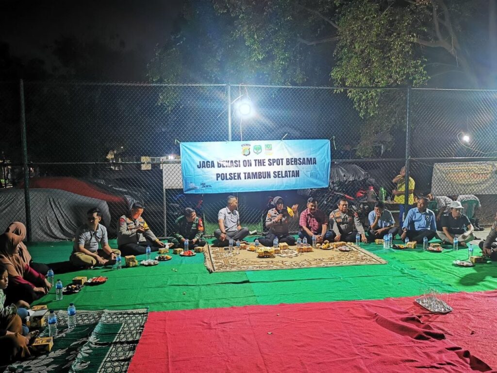 TNI-Polri dan Warga Bahas Kamtibmas dalam Jaga Bekasi On The Spot