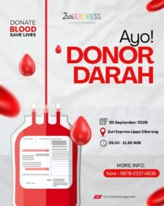 Zuri Express Lippo Cikarang Gelar Aksi Donor Darah, Ajak Masyarakat Bersama Selamatkan Nyawa