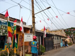 Semarak HUT ke-81 RI, PLN Cikarang Ajak Warga Aman Pasang Bendera dan Umbul-Umbul