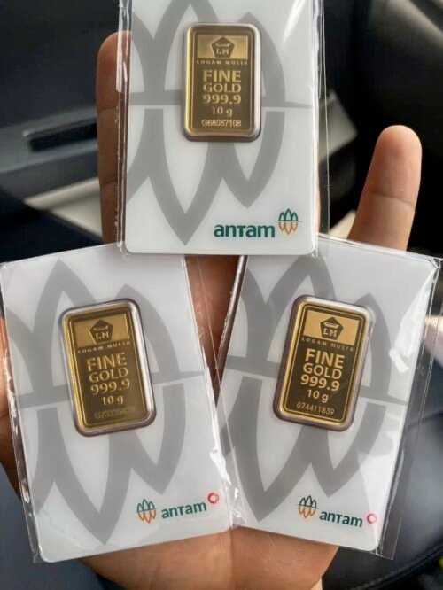 Harga Emas Antam Ambruk