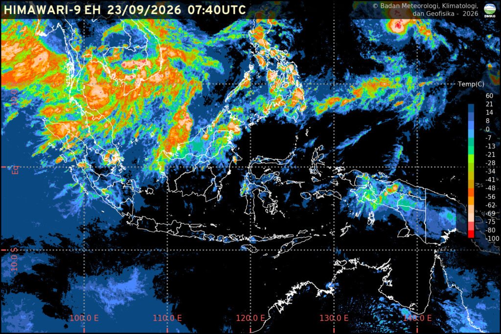 Bibit Siklon Tropis 91W Menguat, Ini Dampaknya bagi Wilayah Indonesia