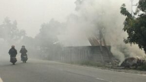 Kabut Asap Palembang Makin Pekat, Warga Diminta Kurangi Aktivitas di Luar Rumah